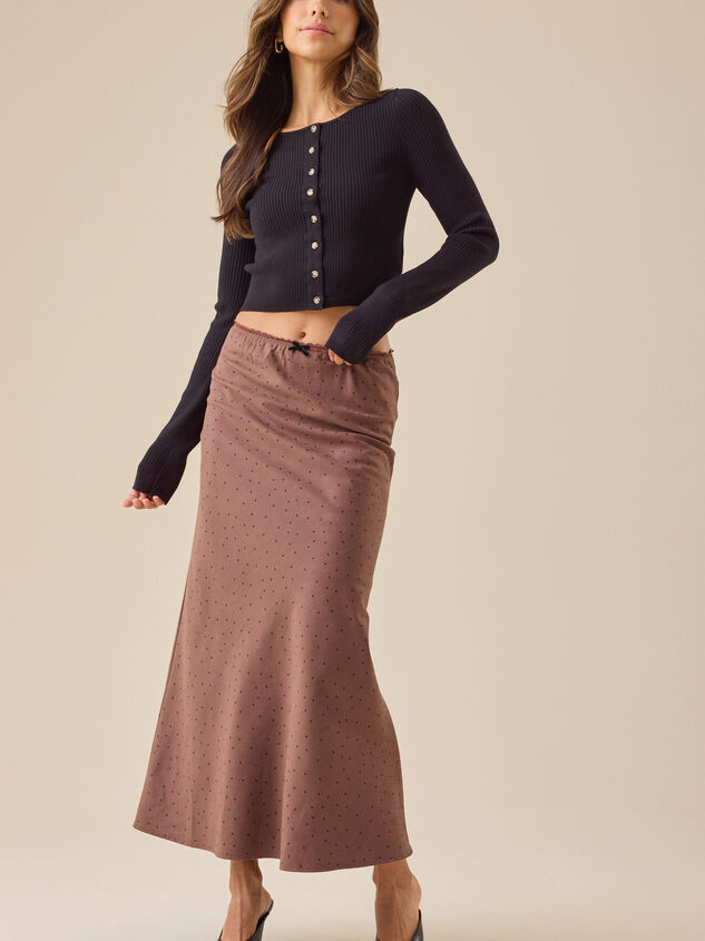 Frankie Polka Dot Midi Skirt - TULLABEE