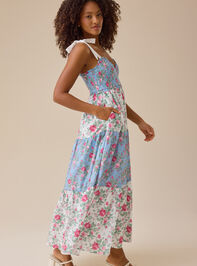 Annabella Floral Maxi Dress Detail 3 - TULLABEE