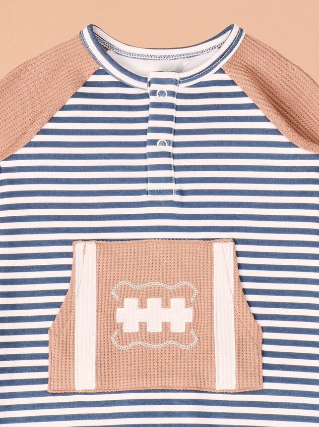 Billy Goal Romper Detail 2 - TULLABEE