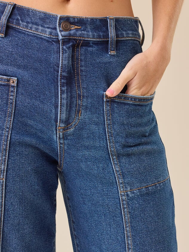 Freya Sailor Barrel Jeans Detail 3 - TULLABEE