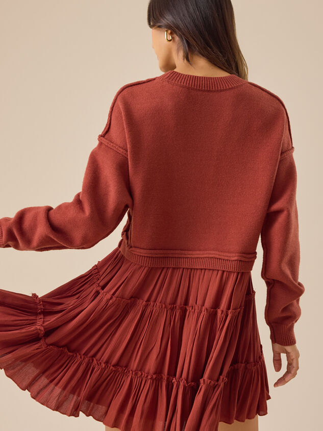 Adelaide Sweater Dress Detail 4 - TULLABEE