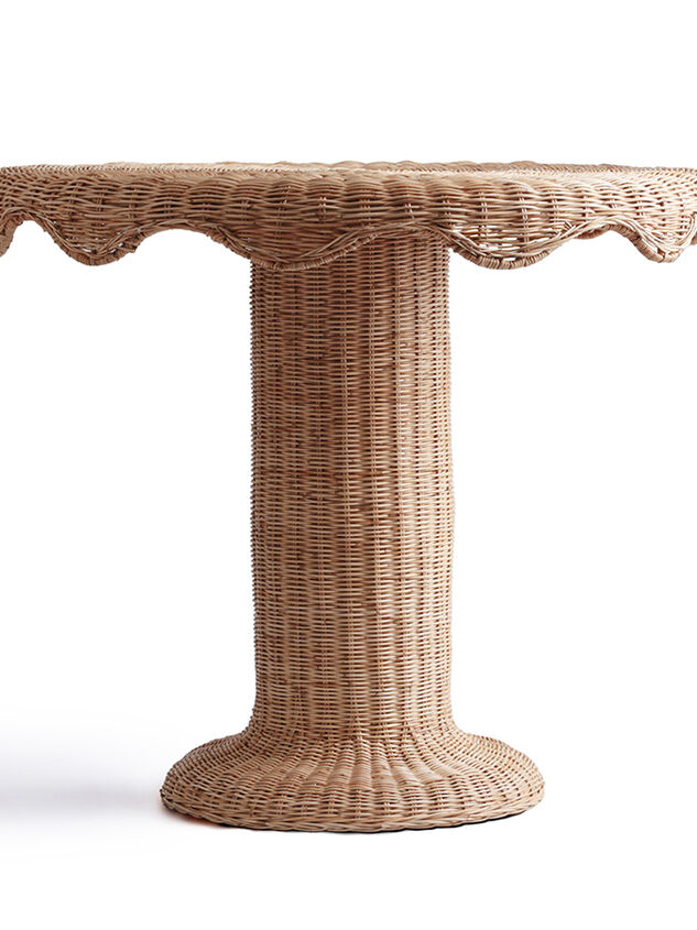Marina Woven Bistro Table - TULLABEE