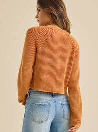 Beck Cropped Cardigan Detail 5 - TULLABEE