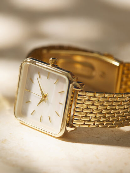 Squared Away Link Watch - TULLABEE