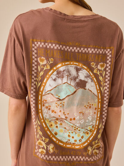 All Things New Graphic Tee - TULLABEE