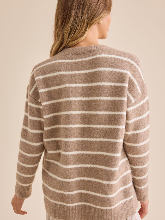 Teagan Striped Tunic Detail 6 - TULLABEE