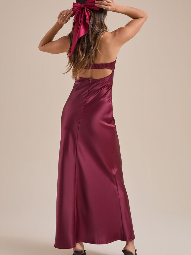 Paityn Strapless Maxi Dress Detail 5 - TULLABEE