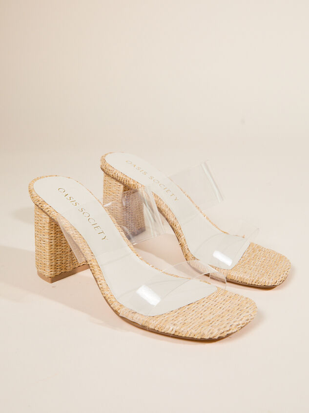 France Clear Strap Heel - TULLABEE