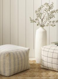 Lily Pouf Detail 2 - TULLABEE