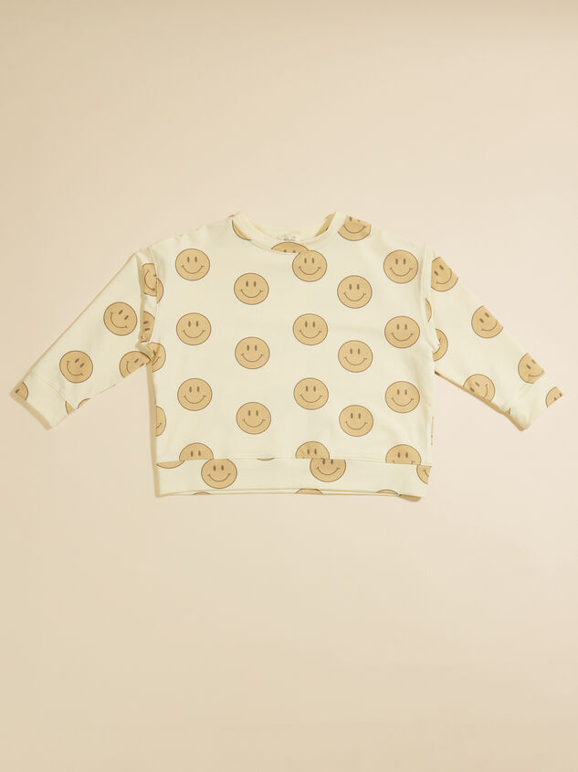 Smiley Face Sweatshirt - TULLABEE