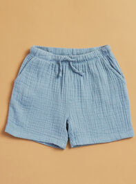 Cutie Golf Cart Toddler Polo and Shorts Set Detail 3 - TULLABEE