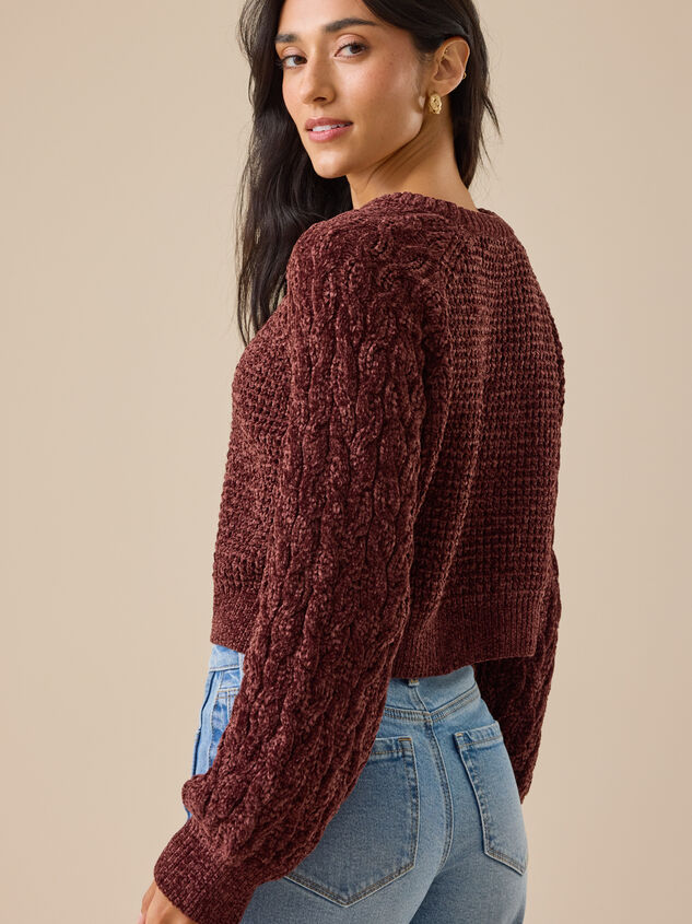 Britton Cable Sweater Detail 4 - TULLABEE