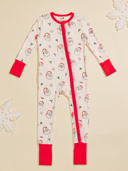 Vintage Santa Ruffle Sleeper - TULLABEE