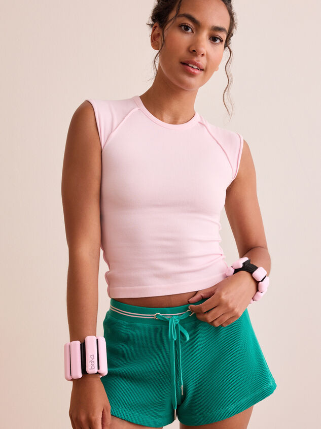 Crush It Ribbed Tee Detail 3 - TULLABEE