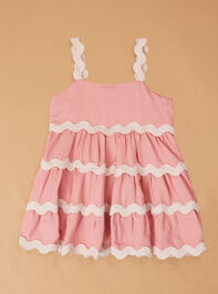 Ruby Rick Rack Dress Detail 2 - TULLABEE