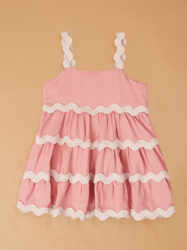 Ruby Rick Rack Dress Detail 2 - TULLABEE