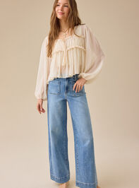 Reid Wide Leg Jeans - TULLABEE