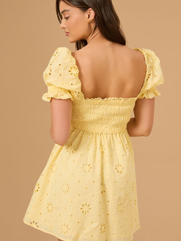 Adeline Mini Dress Detail 4 - TULLABEE