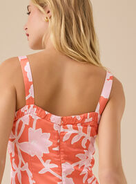 Freya Floral Maxi Dress Detail 5 - TULLABEE