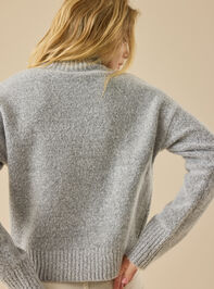 Betty Mock Neck Sweater Detail 6 - TULLABEE