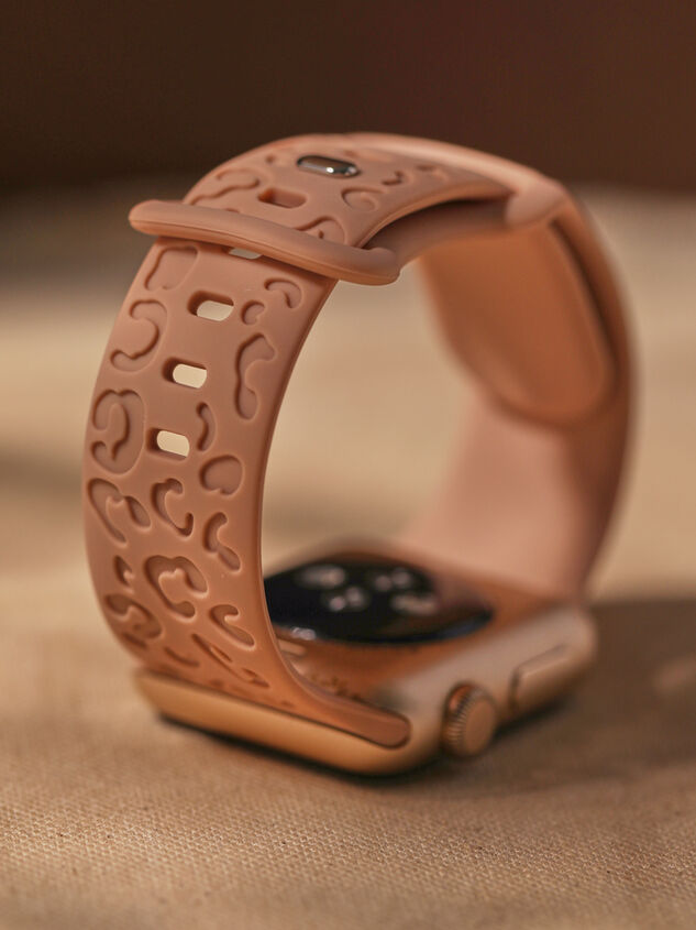 Leopard Luxe Watch Band Detail 2 - TULLABEE