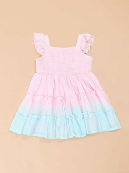 Iris Ombre Beauty Toddler Dress - TULLABEE