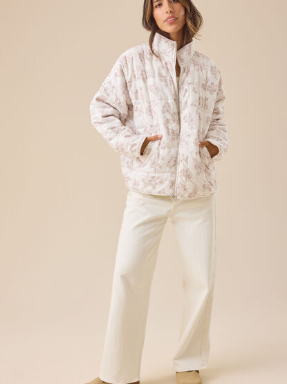 Elly Corduroy Toile Jacket - TULLABEE