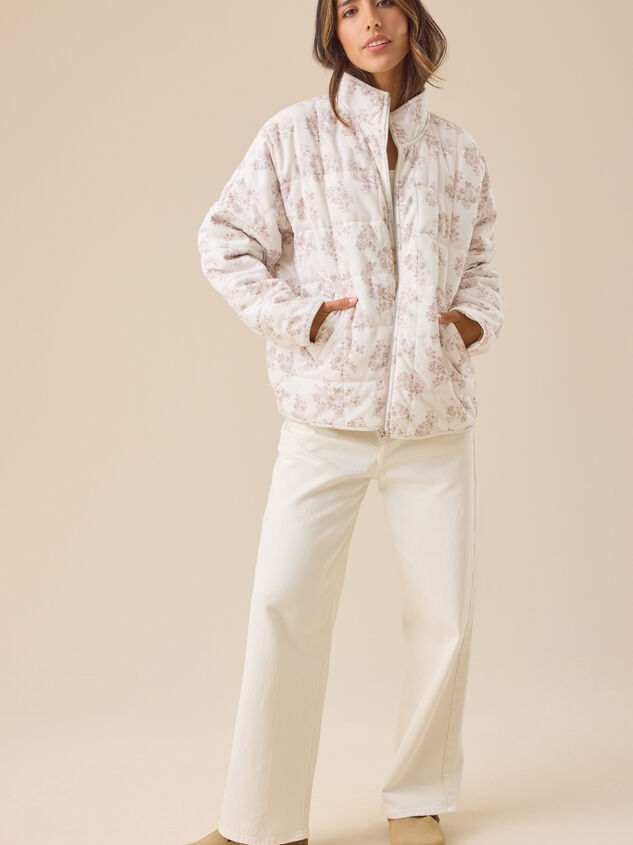 Elly Corduroy Toile Jacket Detail 2 - TULLABEE