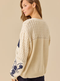 Maris Coastal Icon Cardigan Detail 5 - TULLABEE