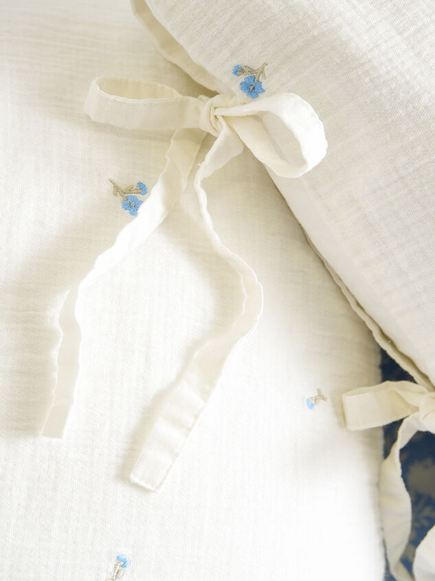 Clara Cotton Single Sham Detail 4 - TULLABEE