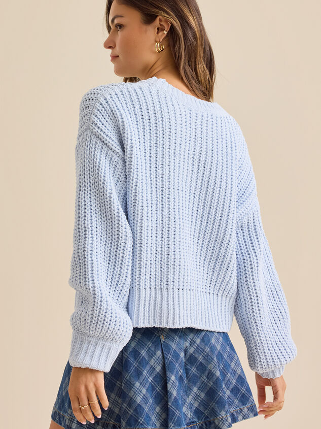 Colette Chenille Sweater Detail 5 - TULLABEE