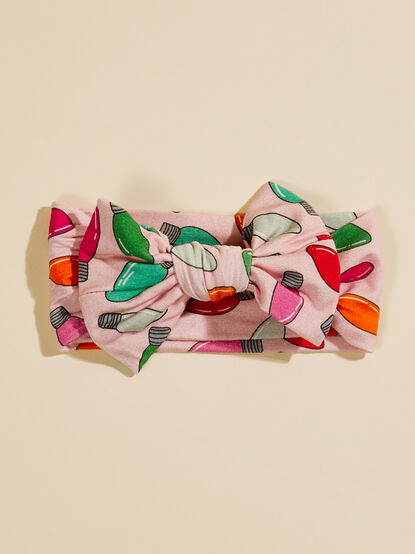 Lovely Lights Bow Headband - TULLABEE