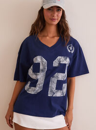 92 Oversized Graphic Tee - TULLABEE