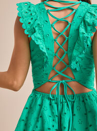 Opal Eyelet Romper Detail 5 - TULLABEE