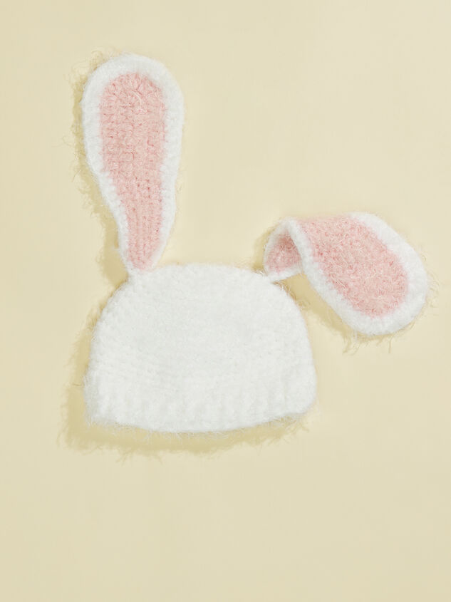 Floppy Bunny Ears Hat Detail 2 - TULLABEE