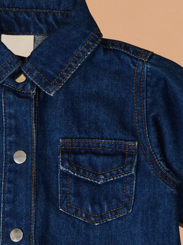 Danny Denim Coverall Detail 4 - TULLABEE