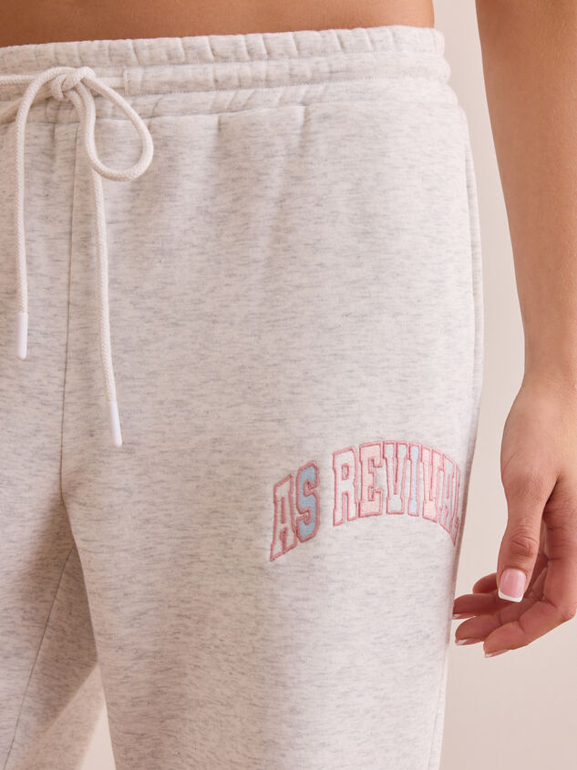 AS Revival Mix Print Sweatpants Detail 2 - TULLABEE