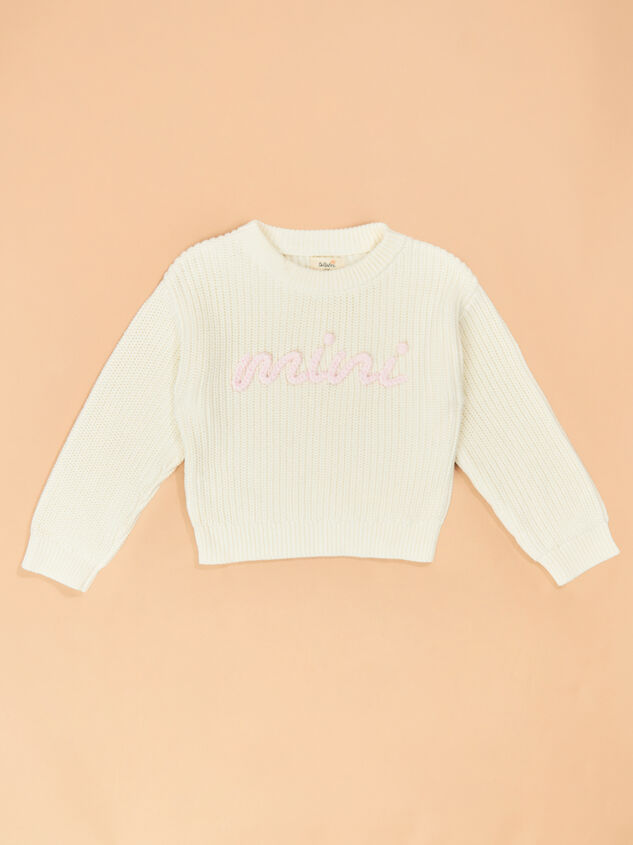 Mamas Mini Sweater Detail 2 - TULLABEE