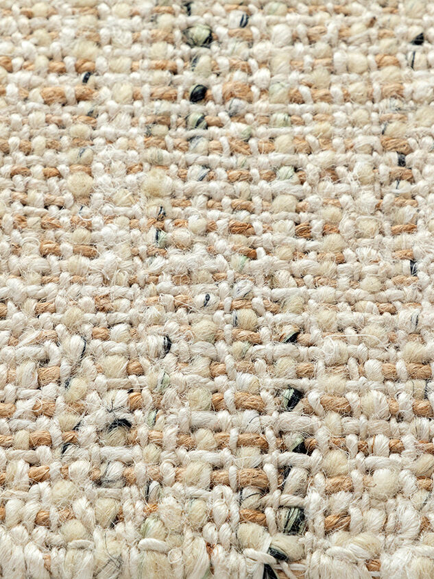 Birch Handwoven Rug Detail 5 - TULLABEE