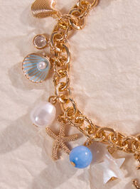 Nautical Charm Bracelet Detail 2 - TULLABEE