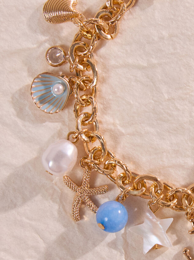 Nautical Charm Bracelet Detail 2 - TULLABEE