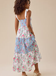 Annabella Floral Maxi Dress Detail 4 - TULLABEE