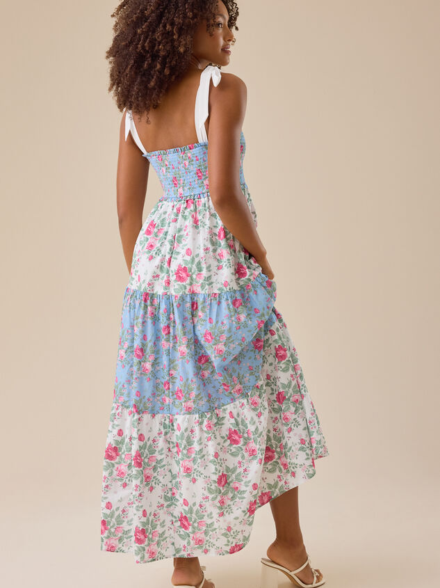 Annabella Floral Maxi Dress Detail 4 - TULLABEE
