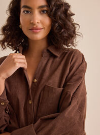 Merida Corduroy Button Down Detail 3 - TULLABEE