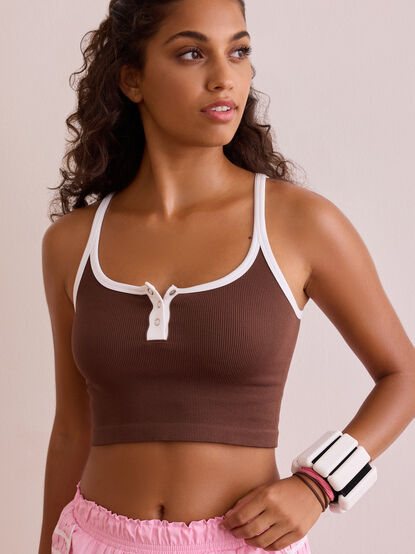 Breezy Two Tone Tank - TULLABEE