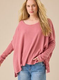 Tracie Waffle Knit Tunic Detail 2 - TULLABEE