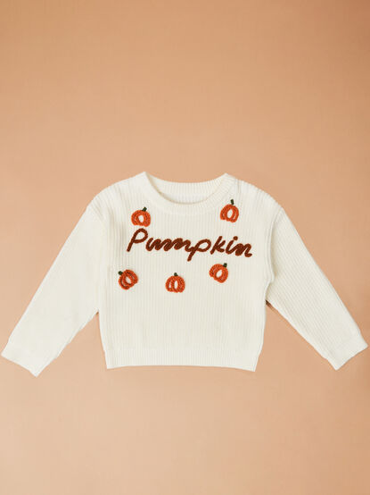 Hello Pumpkin Sweater - TULLABEE