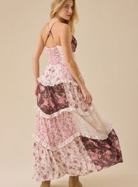 Adernlia Floral Maxi Dress Detail 6 - TULLABEE
