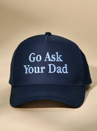 Go Ask Your Dad Trucker Hat - TULLABEE