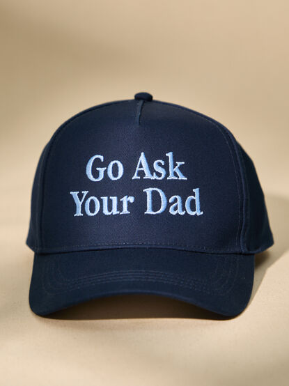 Go Ask Your Dad Trucker Hat - TULLABEE